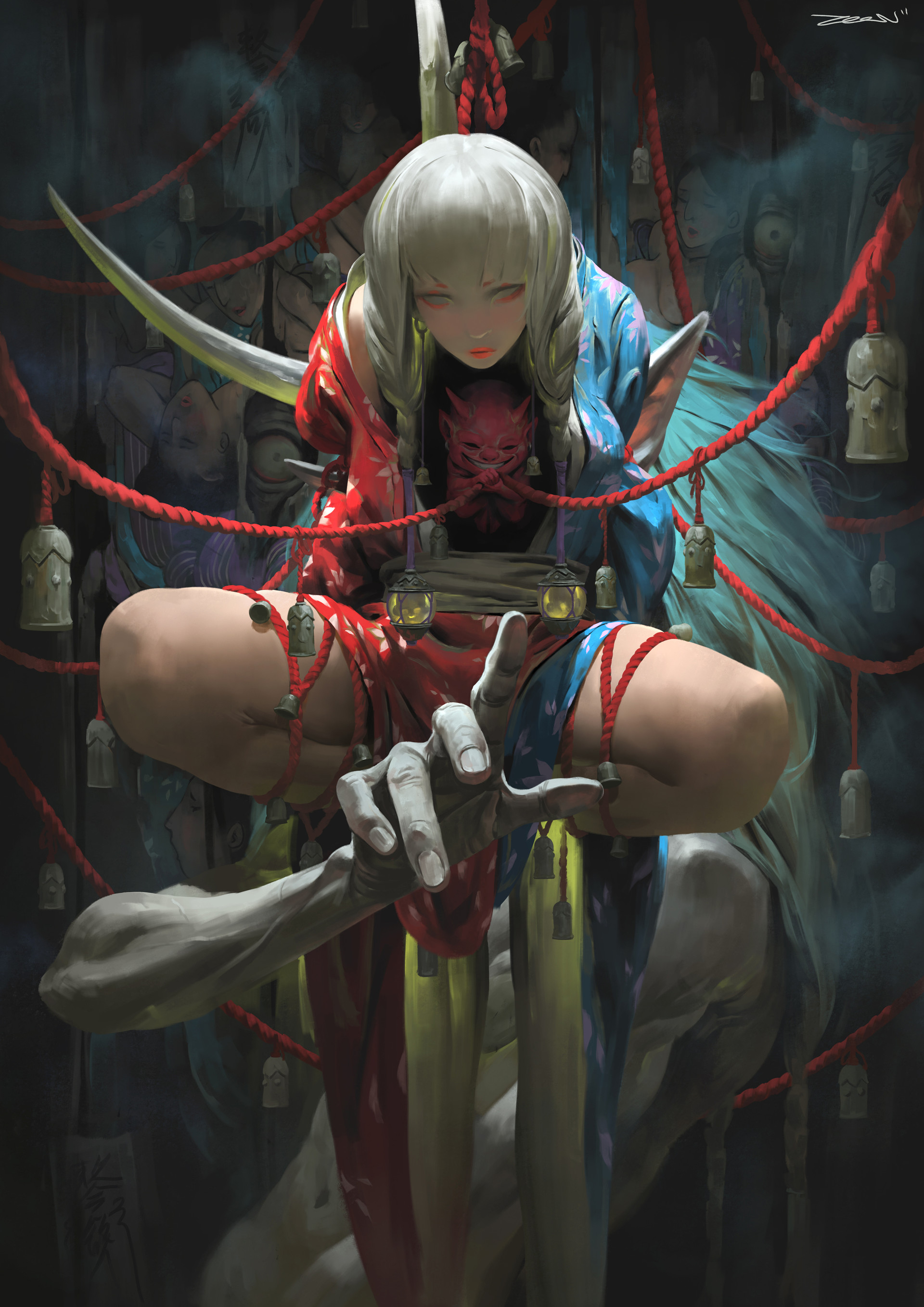 one